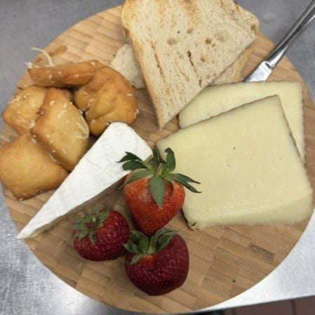 Simple Cheese Board.