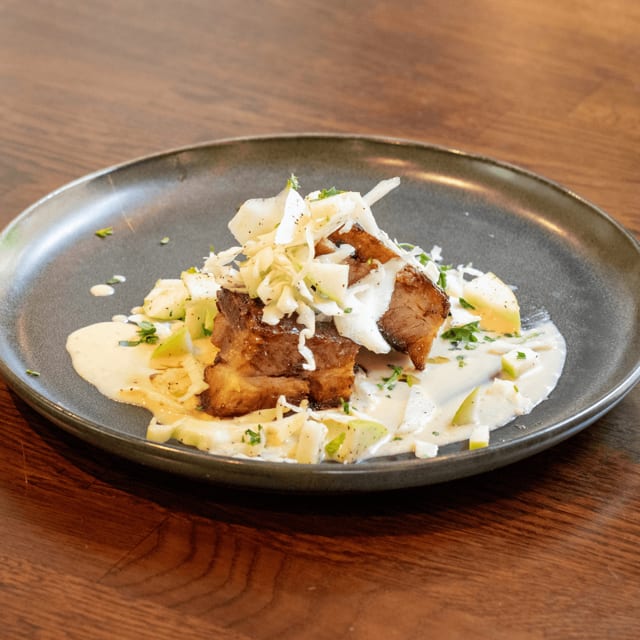 Maple Glazed Pork Belly.